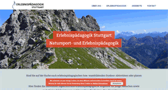 Desktop Screenshot of erlebnispaedagogik-stuttgart.de