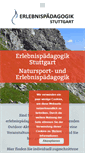 Mobile Screenshot of erlebnispaedagogik-stuttgart.de